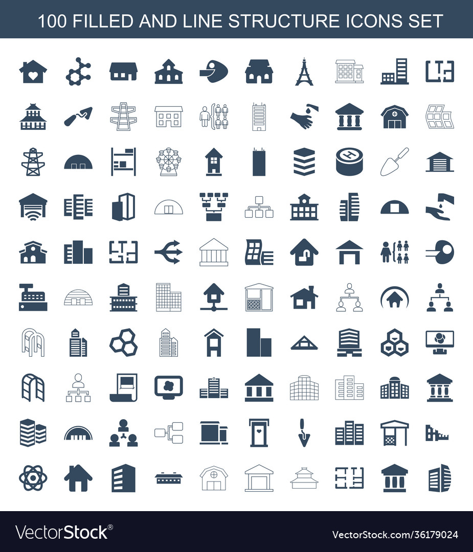 Structure icons
