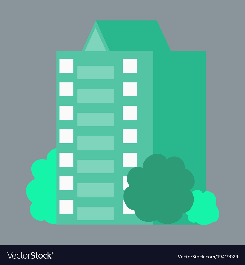 A modern multi-storey building with complex