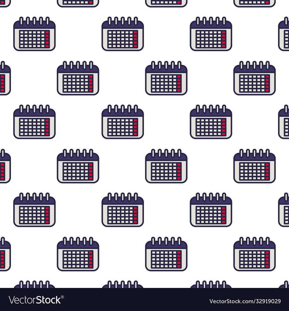 Calendars reminder set pattern background