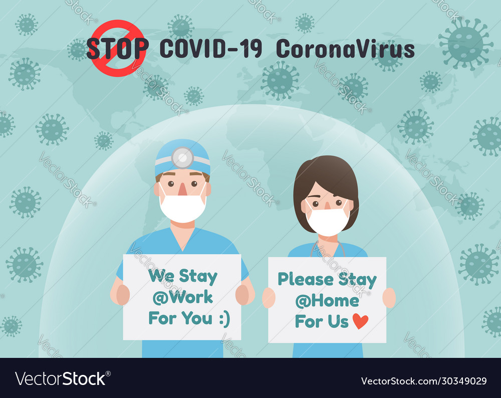 Corona virus disease awareness Royalty Free Vector Image