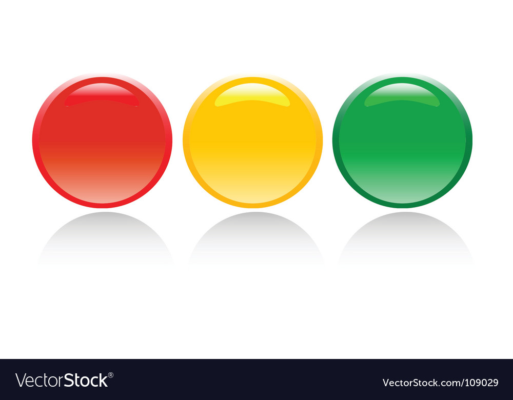 Glossy buttons