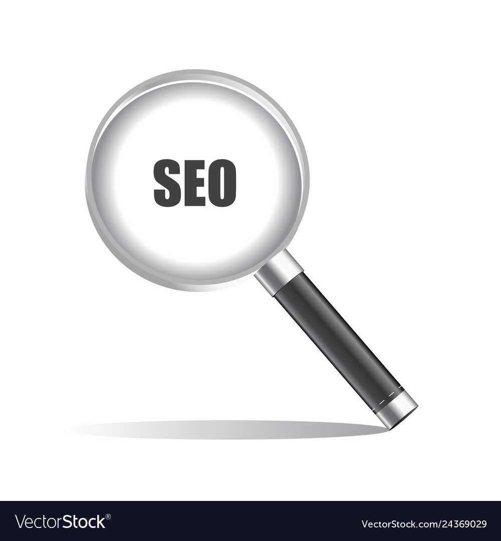 Magnifier Seo Royalty Free Vector Image Vectorstock Magnifier Seo Royalty Free Vector Image Vectorstock