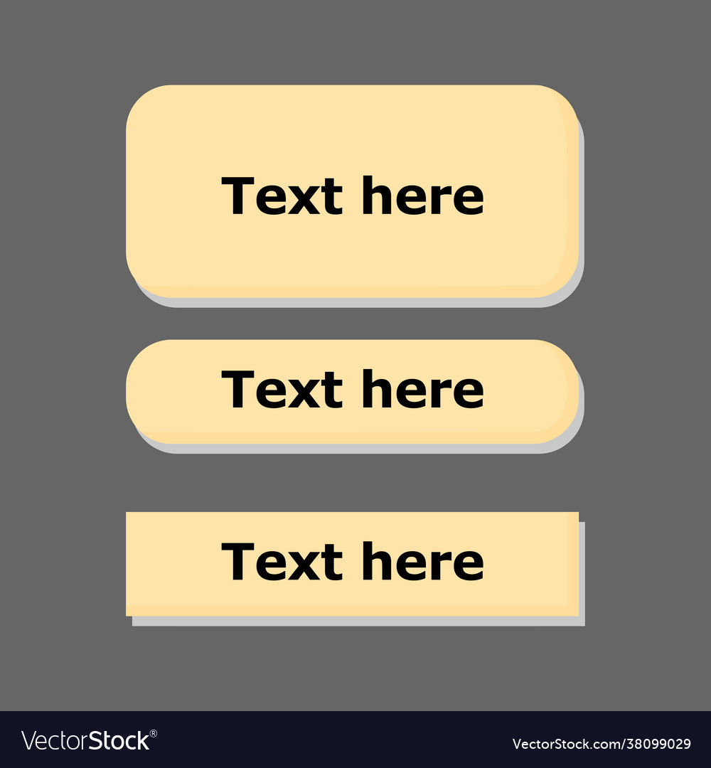 Speech bubbles for chat with sample text color Vector Image Speech bubbles for chat with sample text color