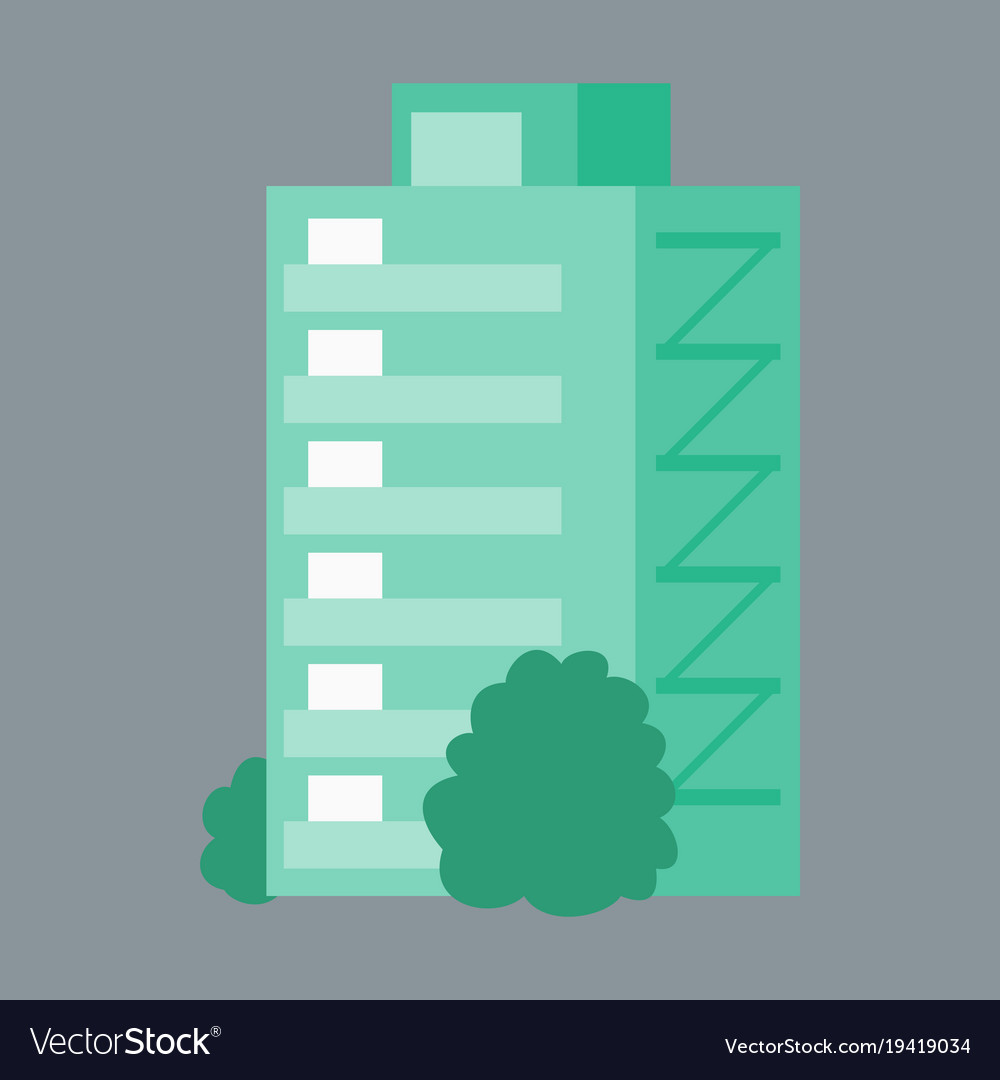 A modern multi-storey building with complex