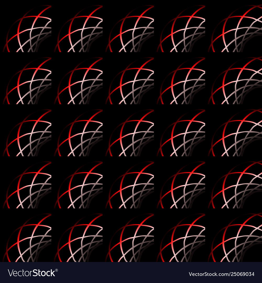 Abstract red and white grid patterns with 3d vector image Abstract red and white grid patterns with 3d