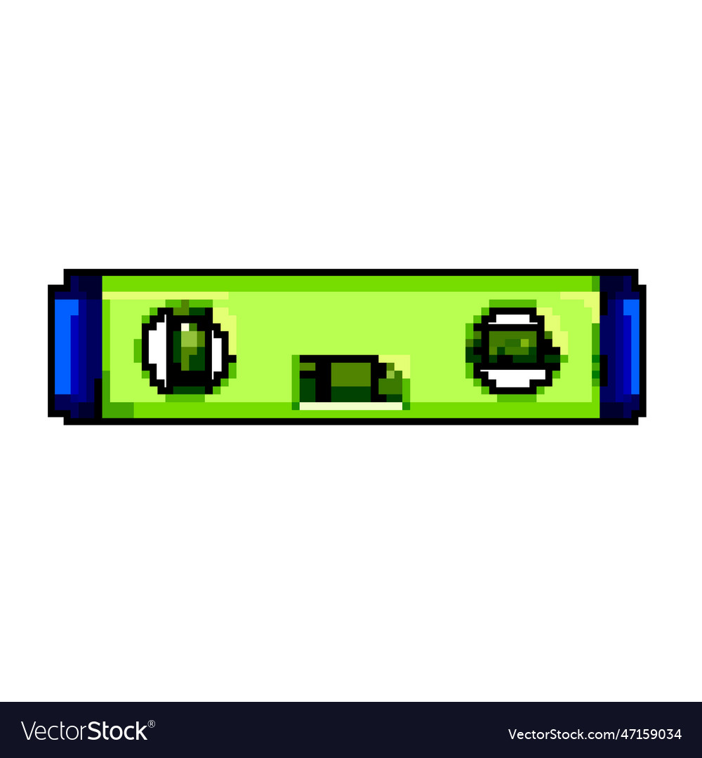 Work level tool game pixel art Vector Image Work level tool game pixel art