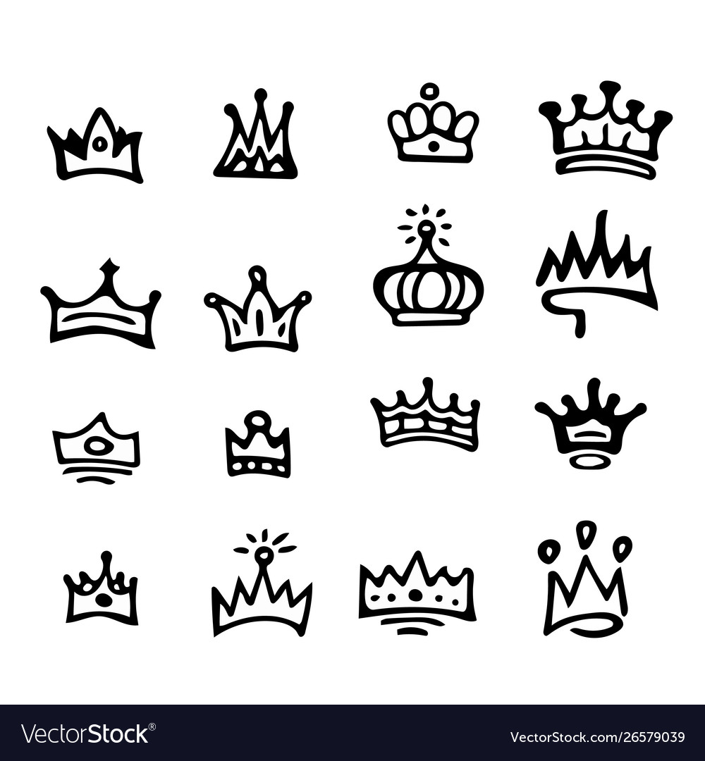 Crown logo graffiti