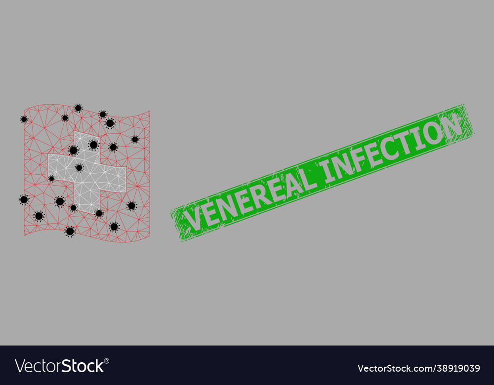 Distress venereal Infektion Wasserzeichen und Karkasse