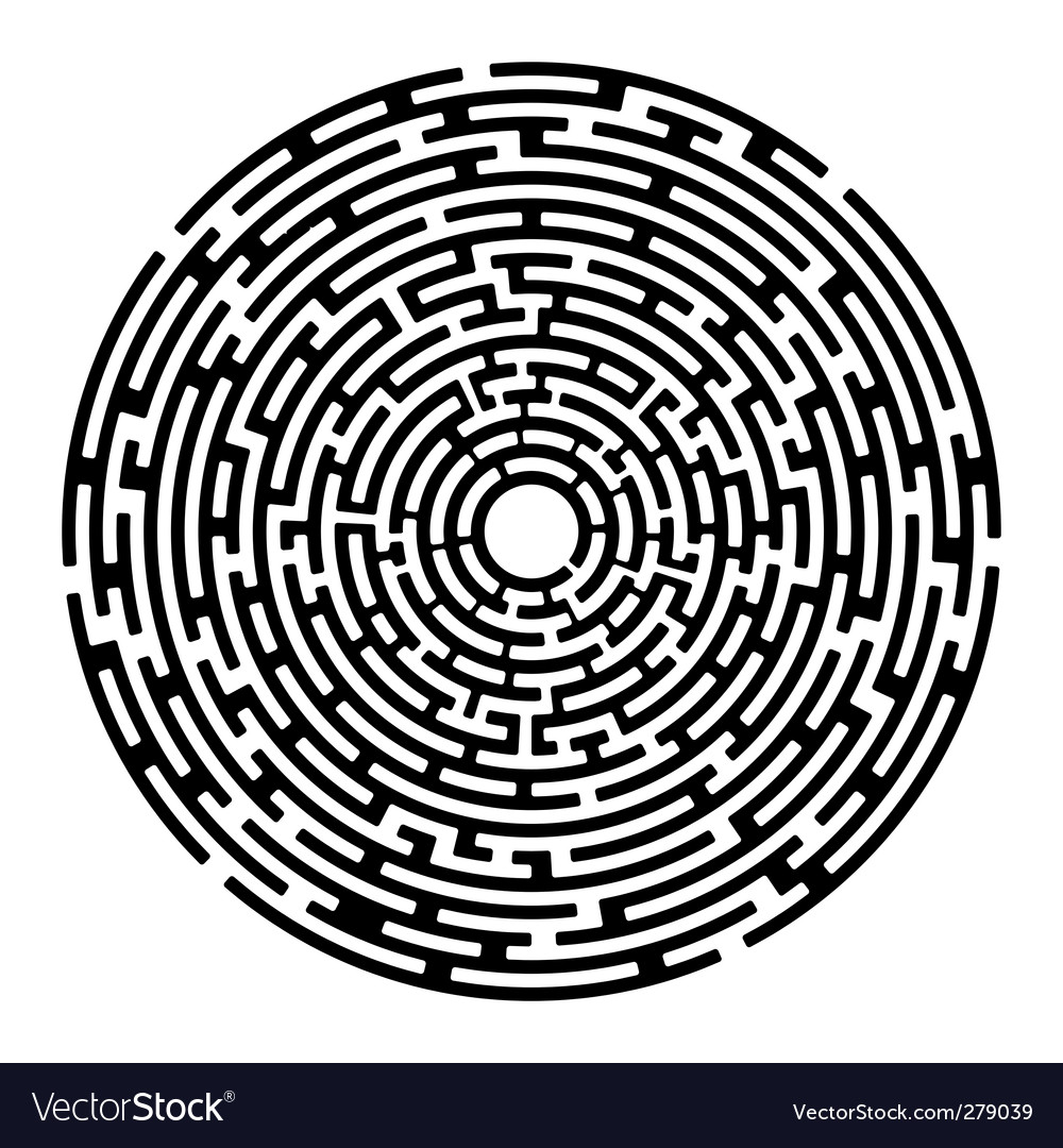 Intricate Maze Pattern