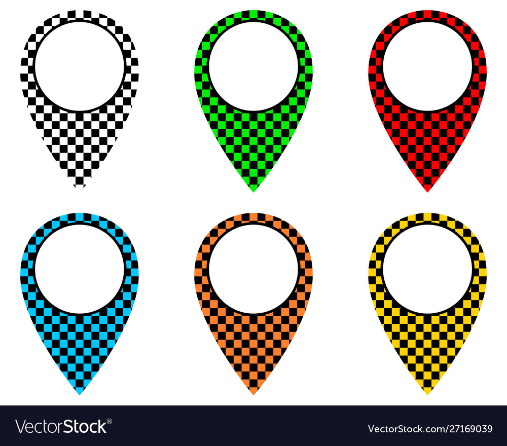 Locator pins in various patterns