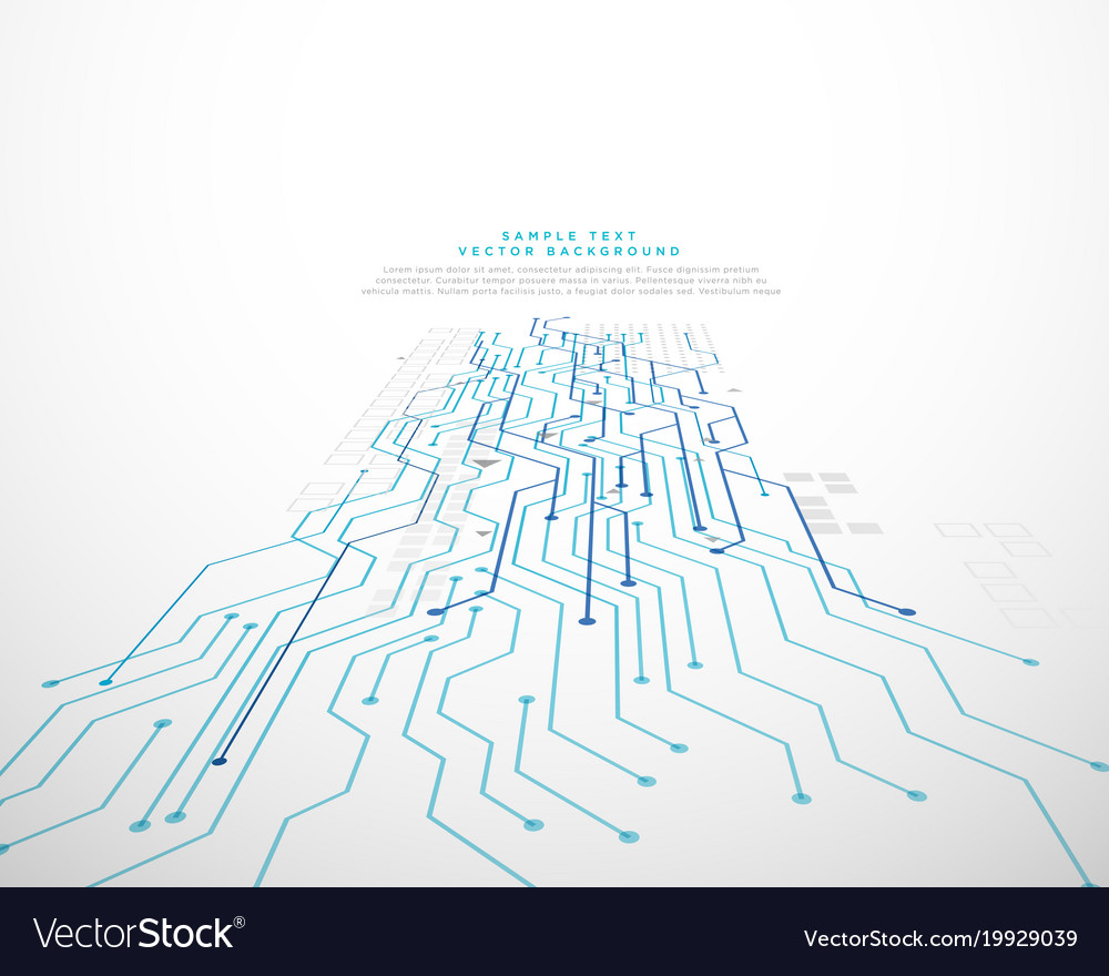 Modern Network Mesh Technology Background