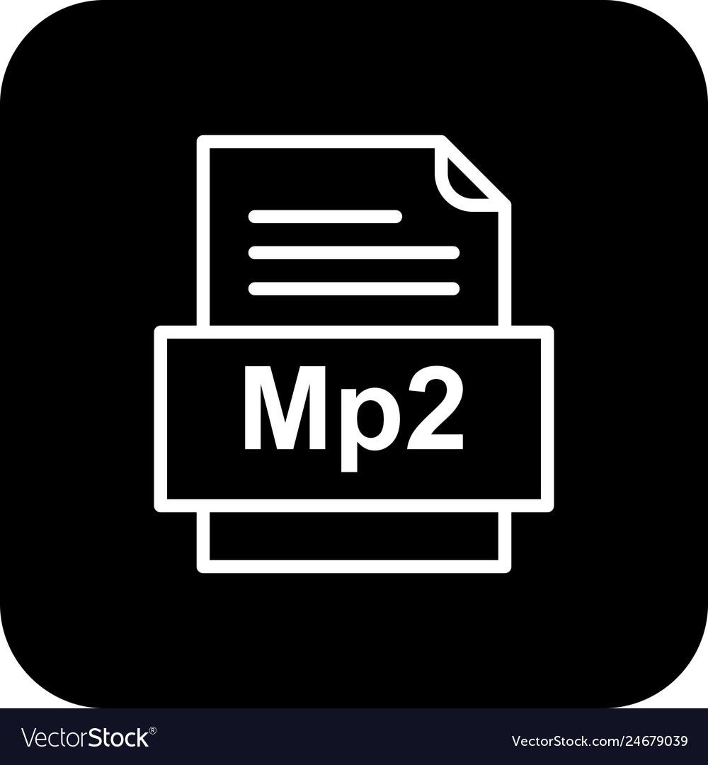 Mp2 file document icon