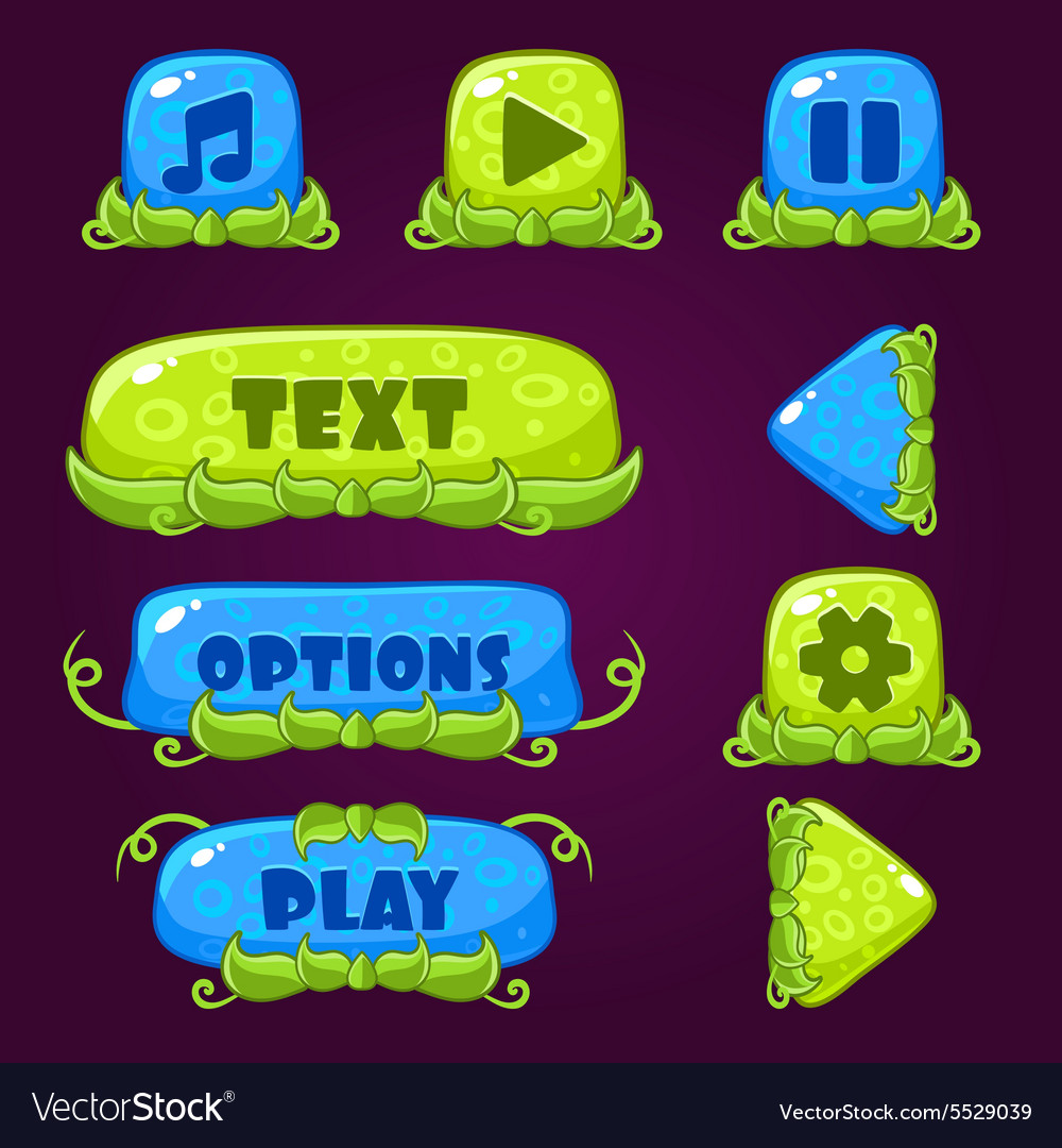 Nature Game Buttons