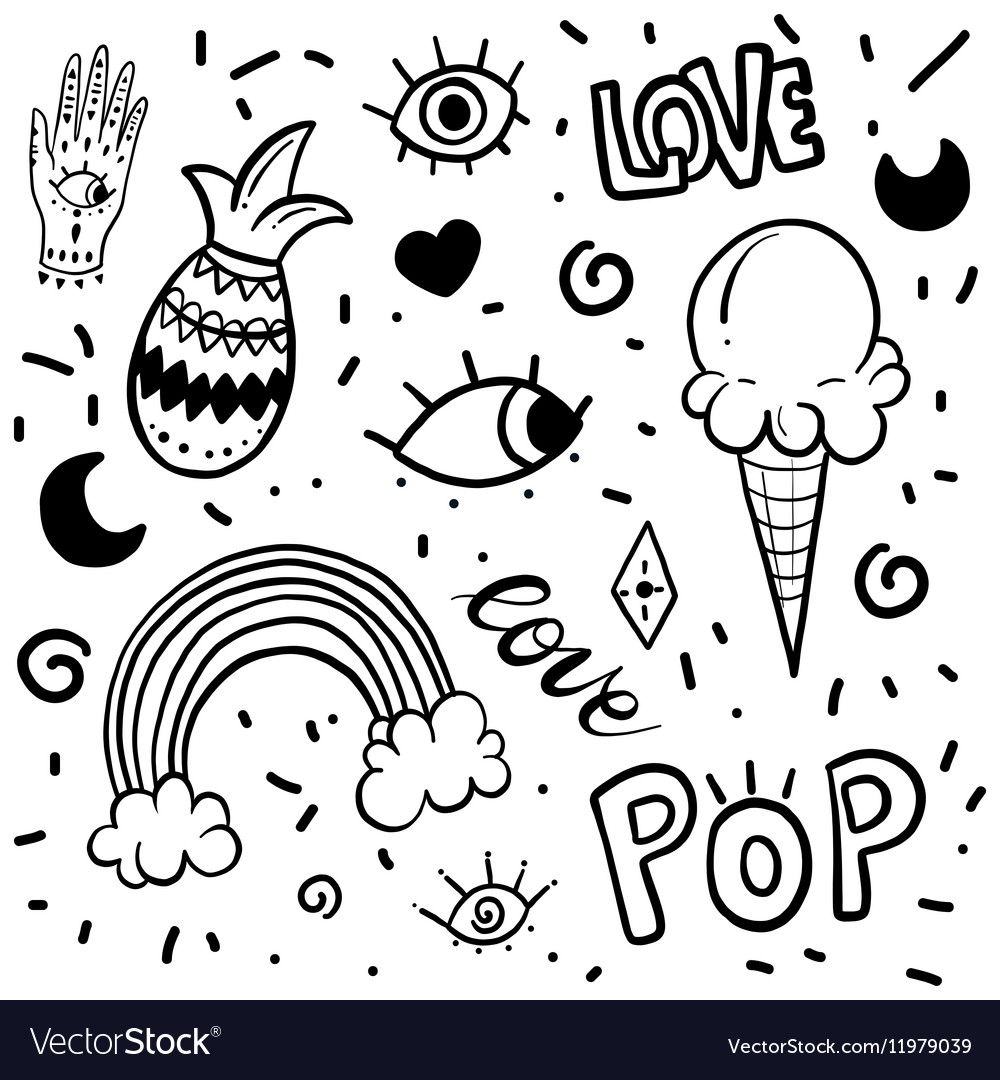 Retro Pop Pattern