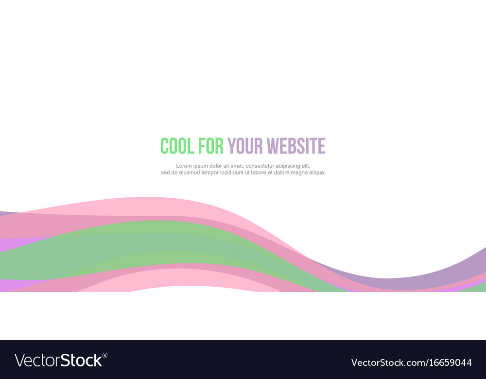Abstract background header website design
