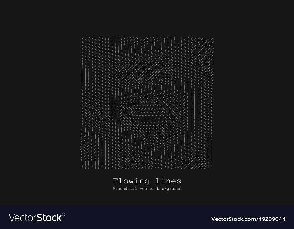 Abstract line matrix pattern noise flow dynamic