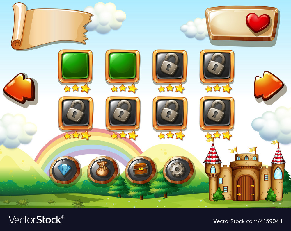Computer game Royalty Free Vector Image - VectorStock