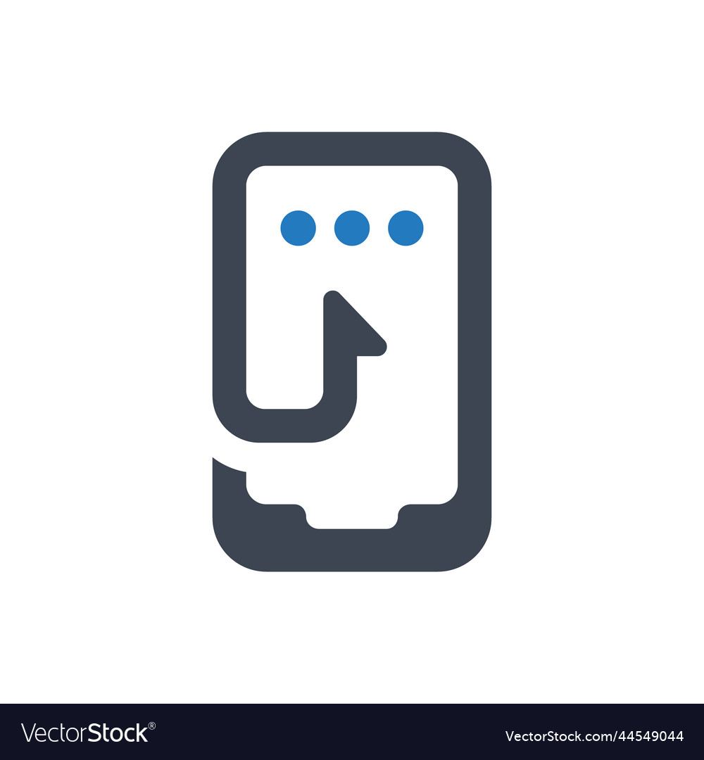 Mobile file upload icon