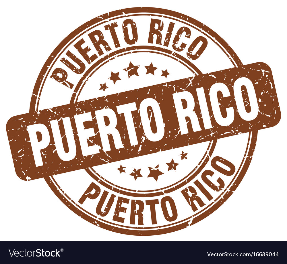 Puerto Rico Royalty Free Vector Image - Vectorstock