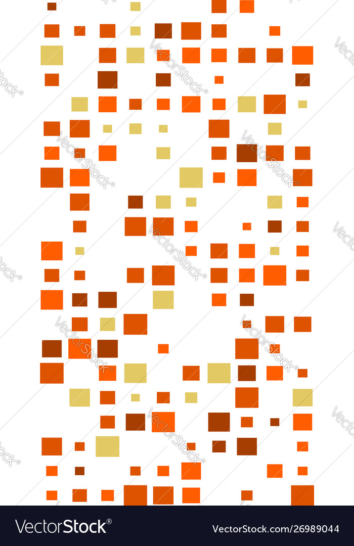Random squares mosaic pattern pixelated vector image Random squares mosaic pattern pixelated