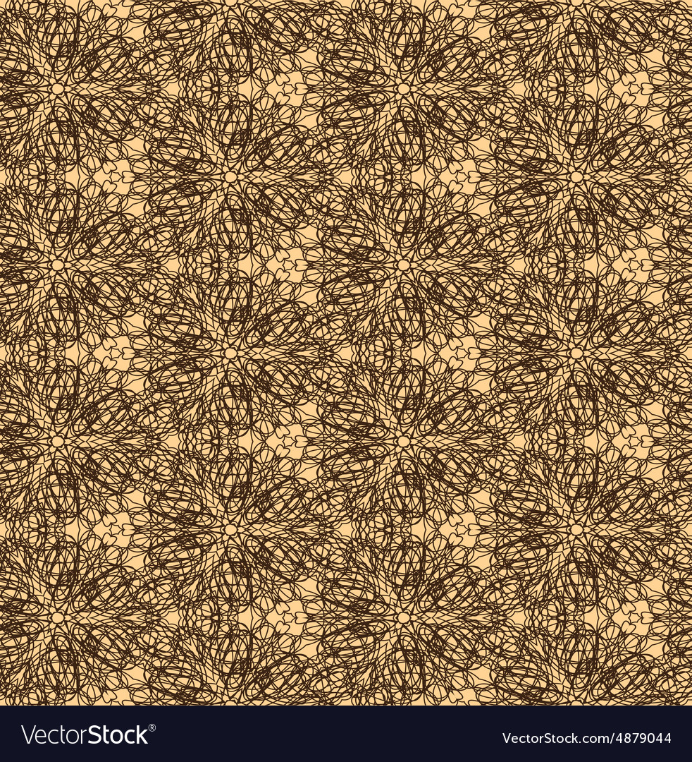 Retro decorative seamless pattern endless