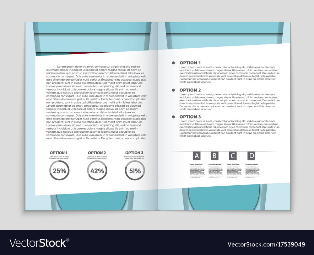 Abstract layout background set for art