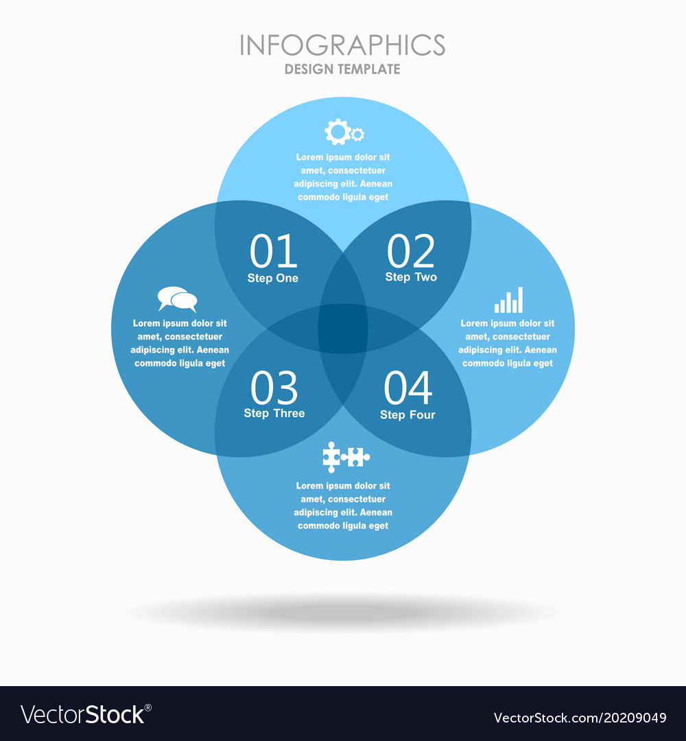 Infographic template can be used for workflow Vector Image