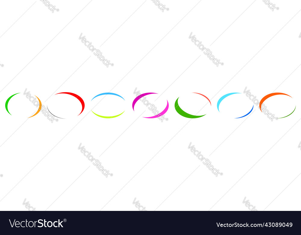 Oval ellipse empty frame border elliptical banner