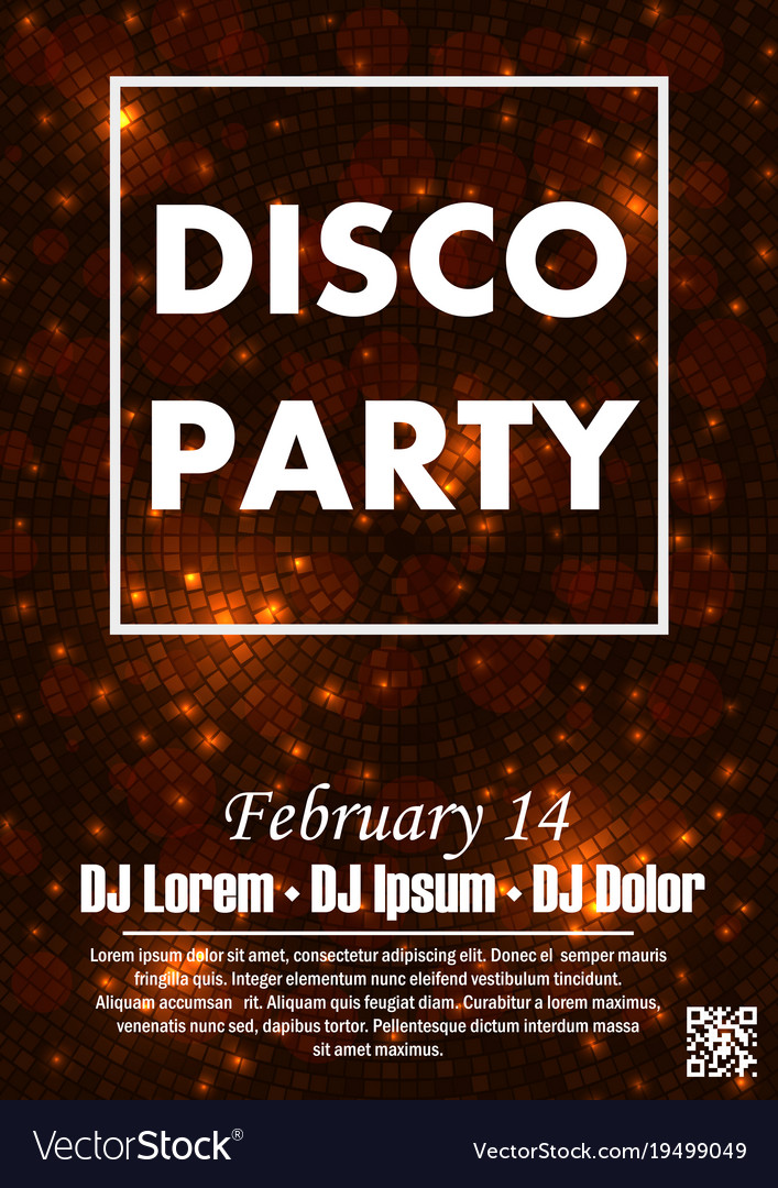 Party poster background