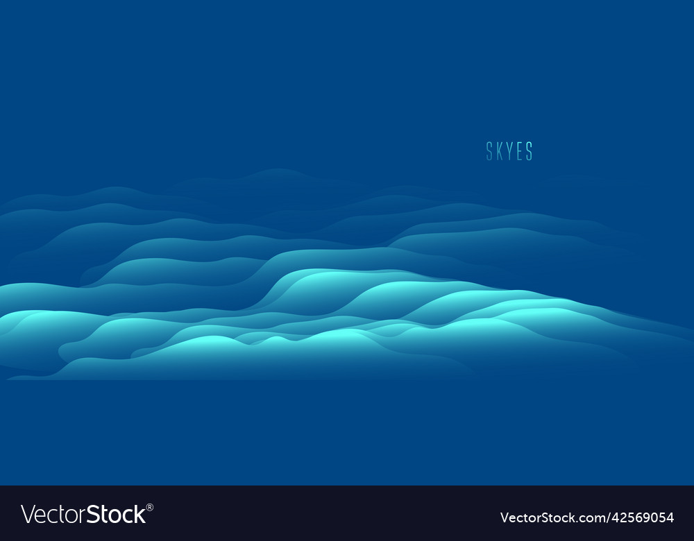 3d fluid gradient color abstract background vector image 3d fluid gradient color abstract background