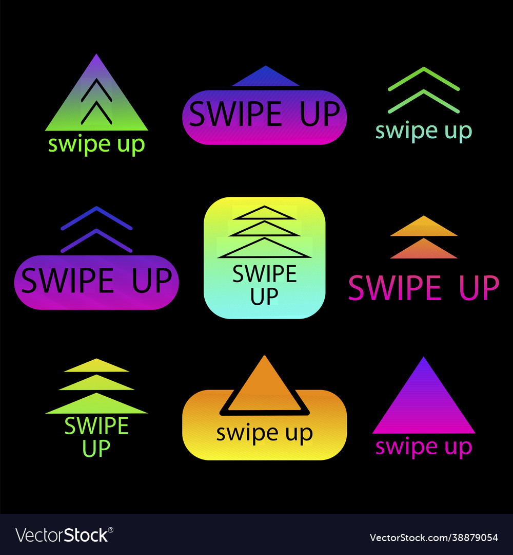 Abstract Swipe Up Background