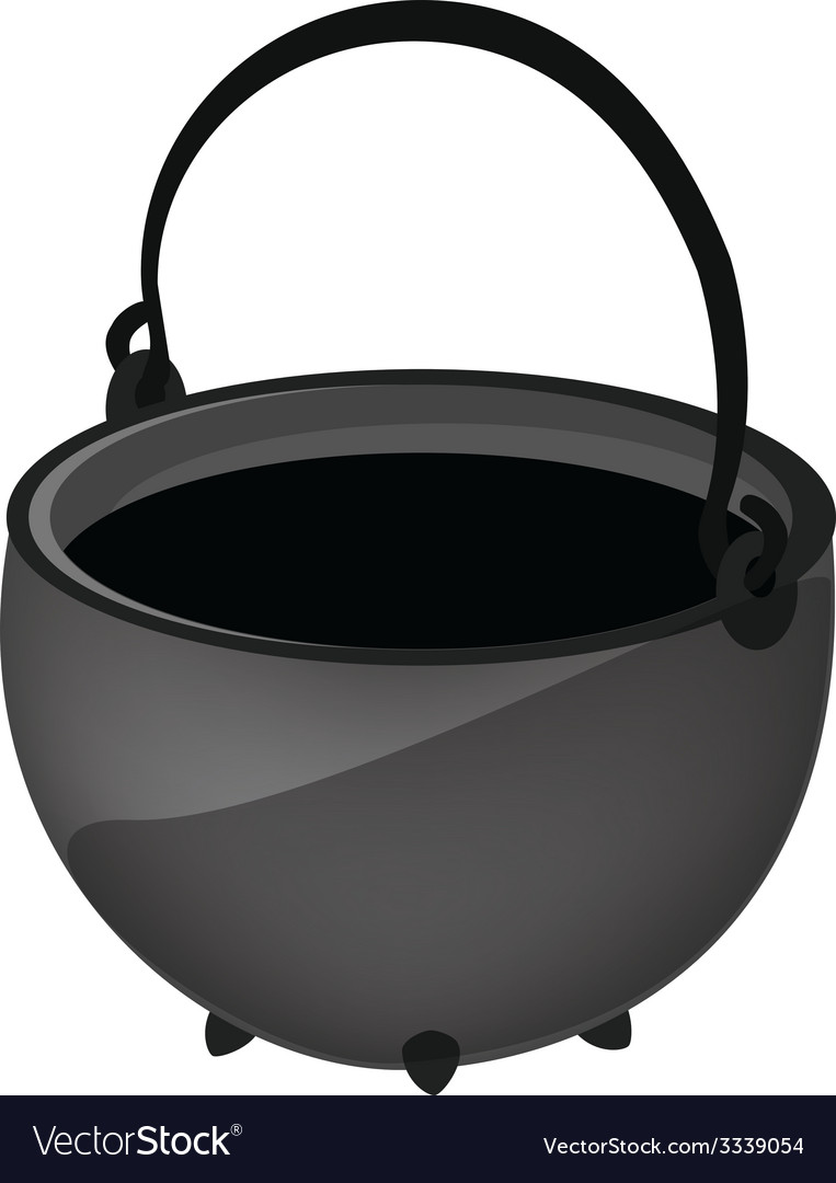 Cauldron Royalty Free Vector Image Vectorstock