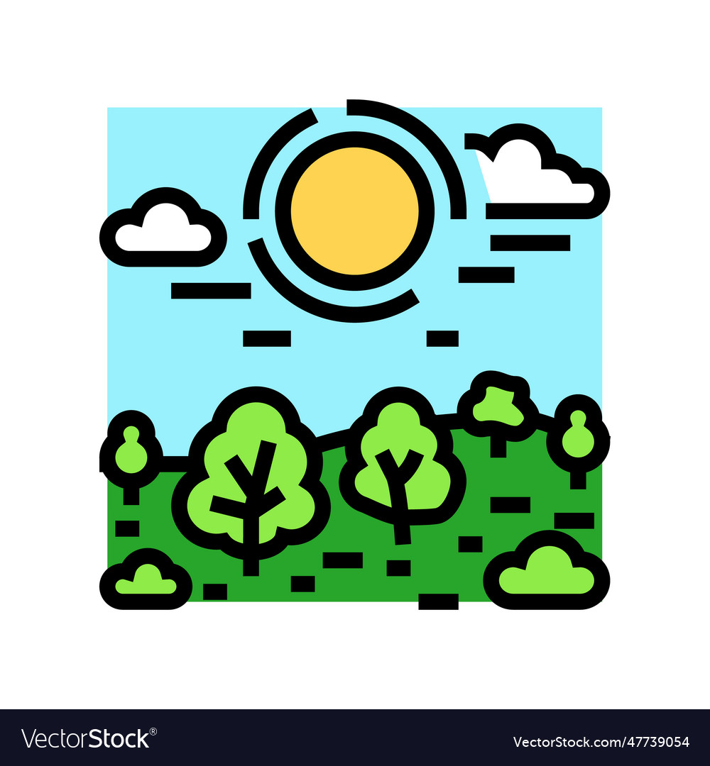 Landscape sunset sun summer sunlight color icon