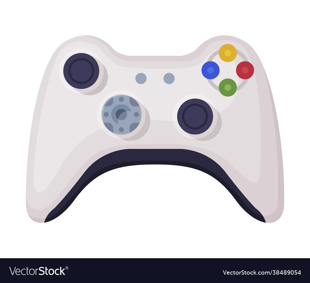 Modern video game console controller joystick