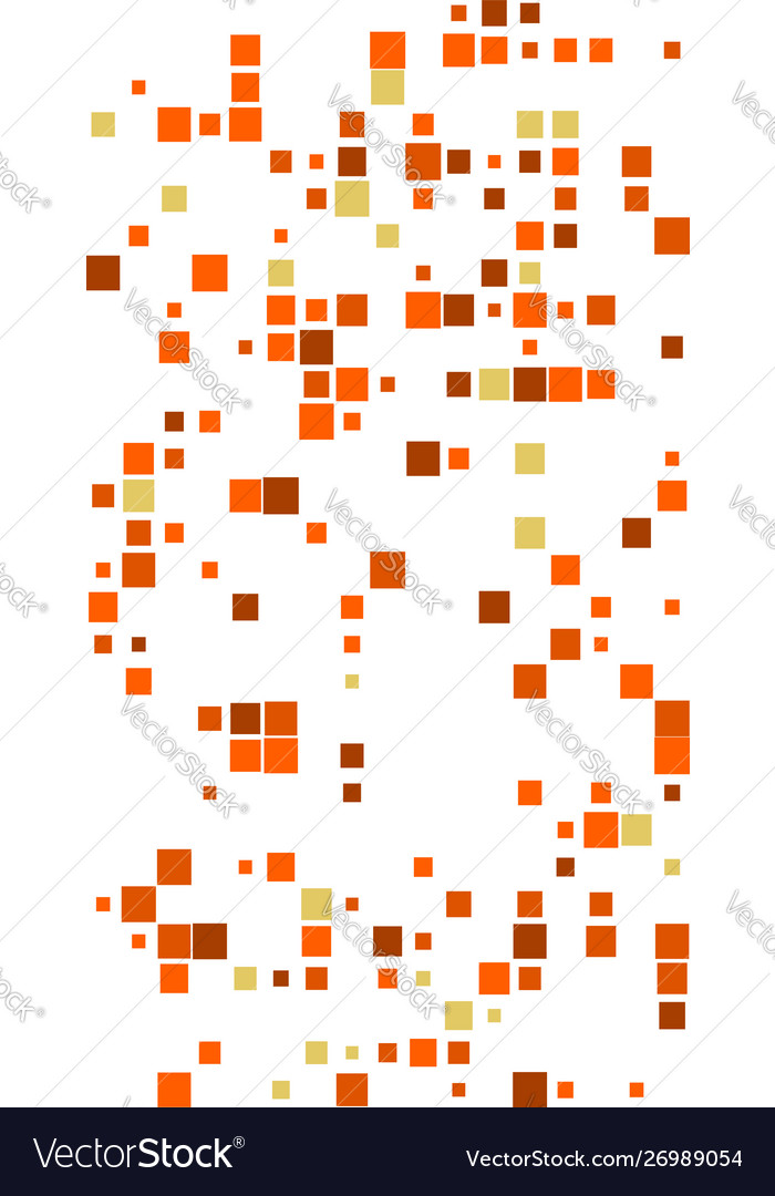 Random squares mosaic pattern pixelated vector image Random squares mosaic pattern pixelated