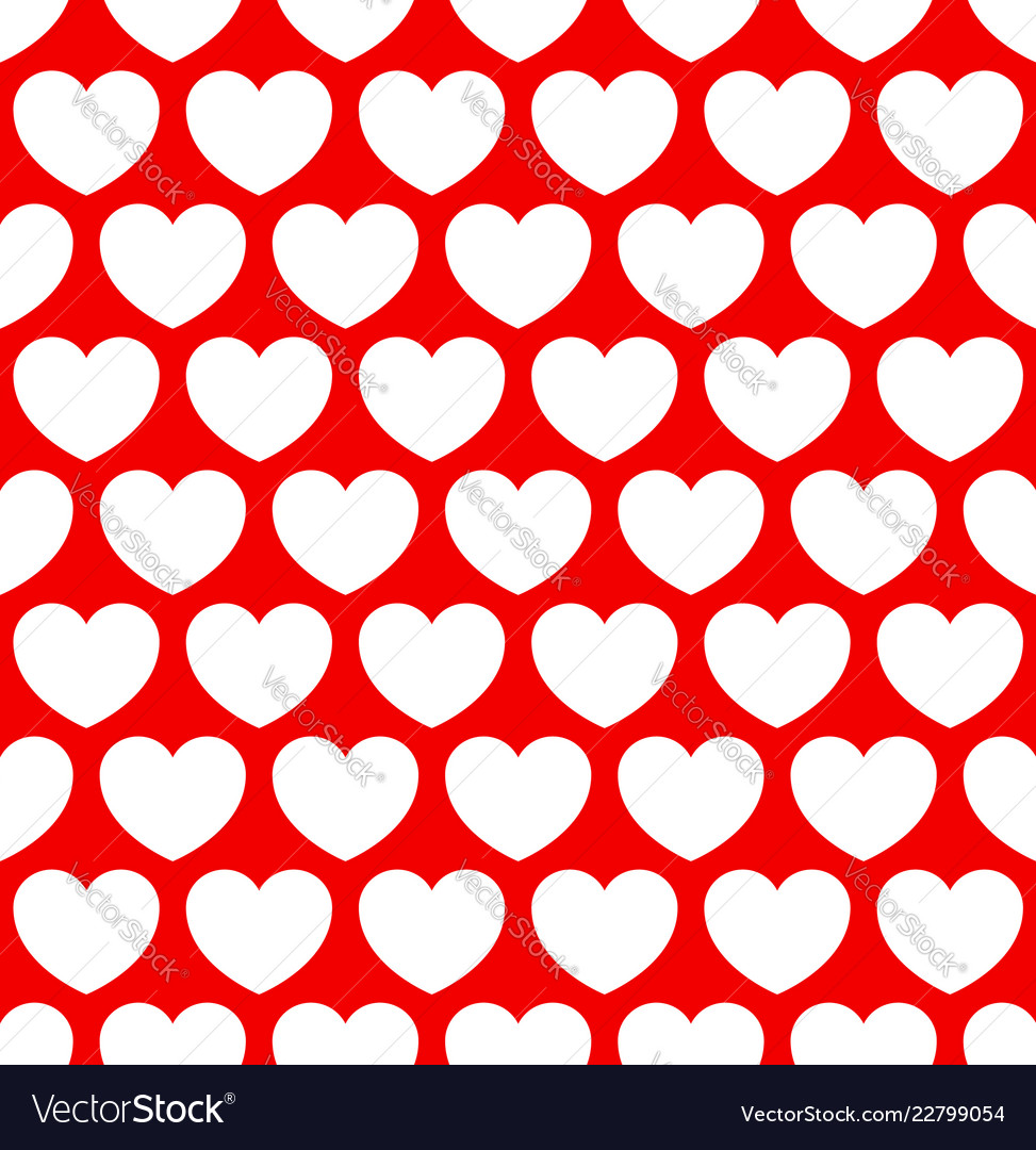 Repeatable heart pattern background eps 10