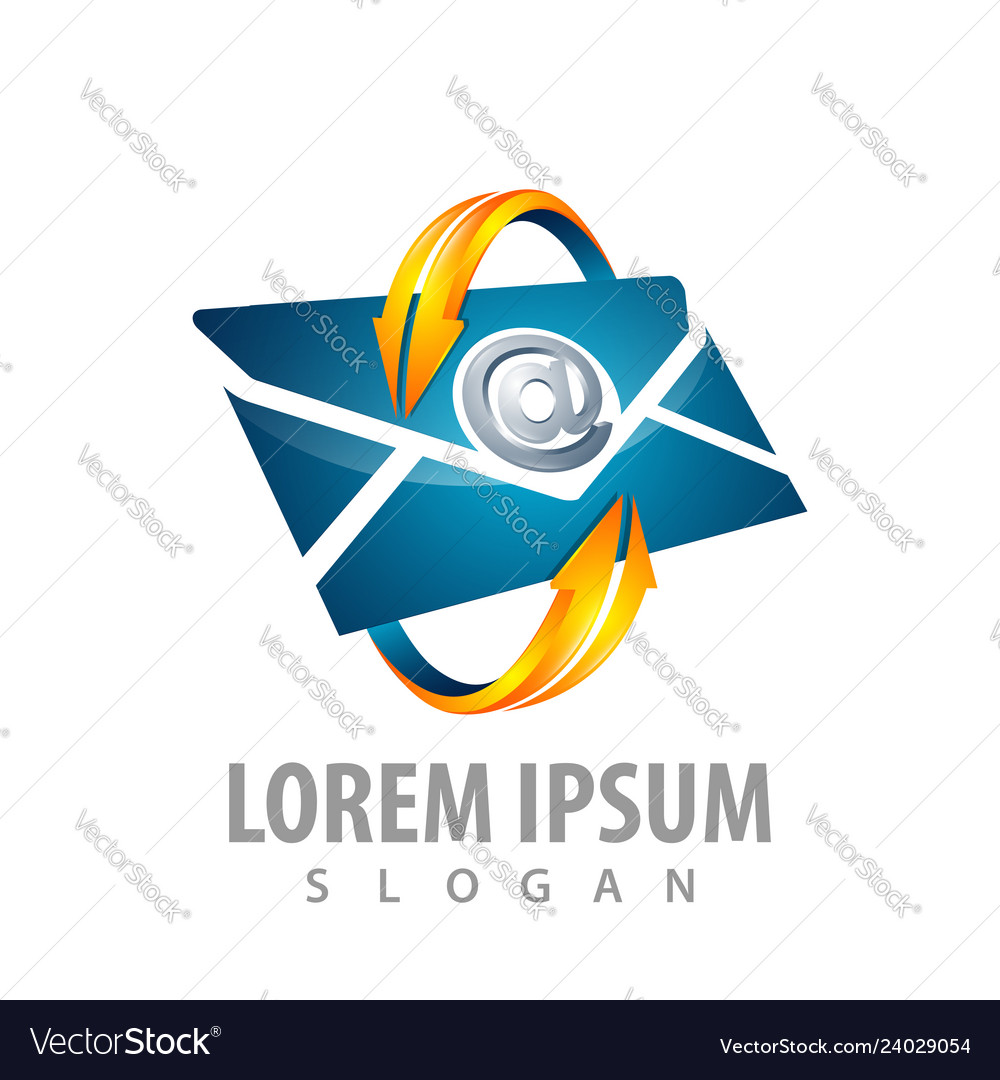 Rotating Envelope Icon - Email Logo