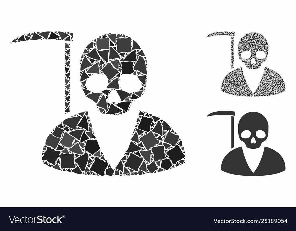Scytheman composition icon abrupt elements