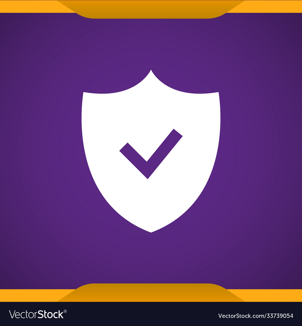 Security check icon for web and mobile