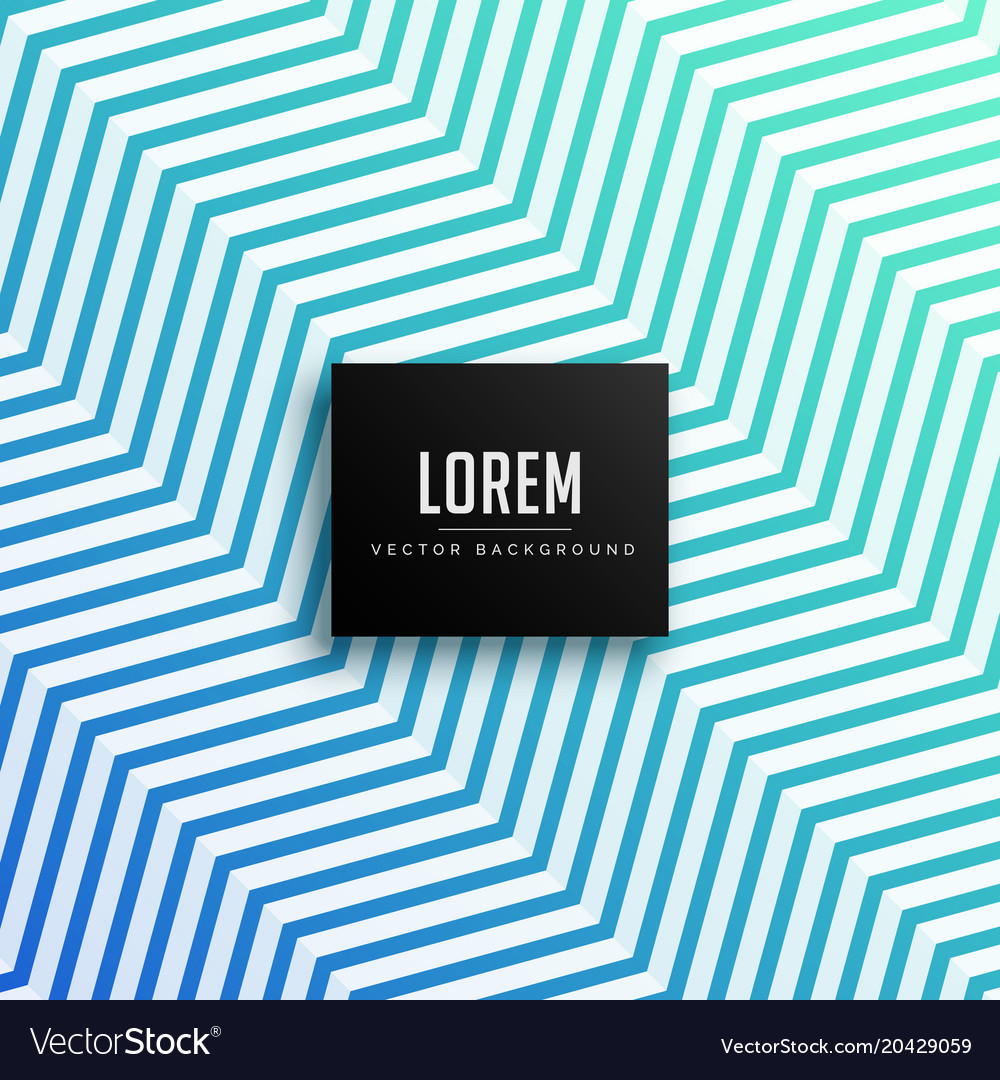 Diagonal Blue Zigzag Pattern