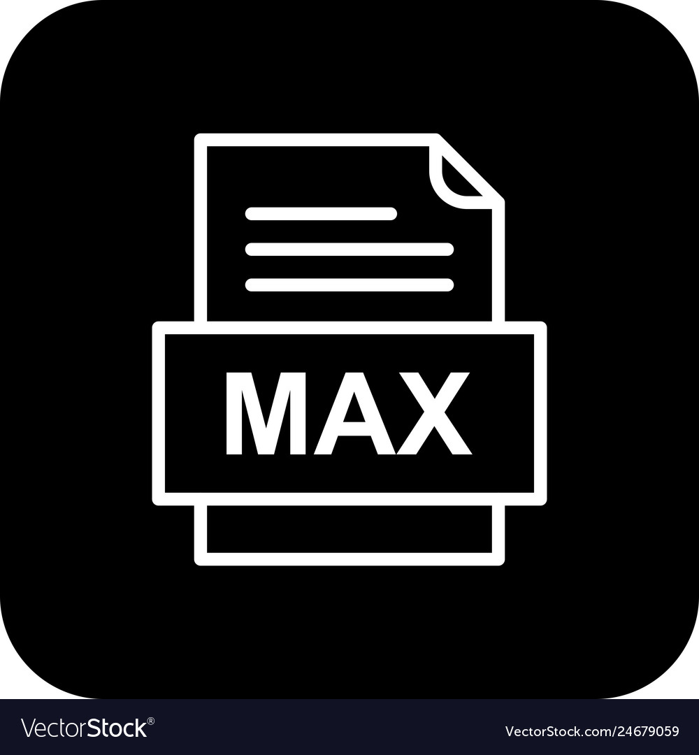 Max file document icon