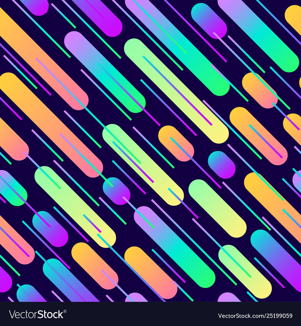 Retro Gradient Diagonal Pattern