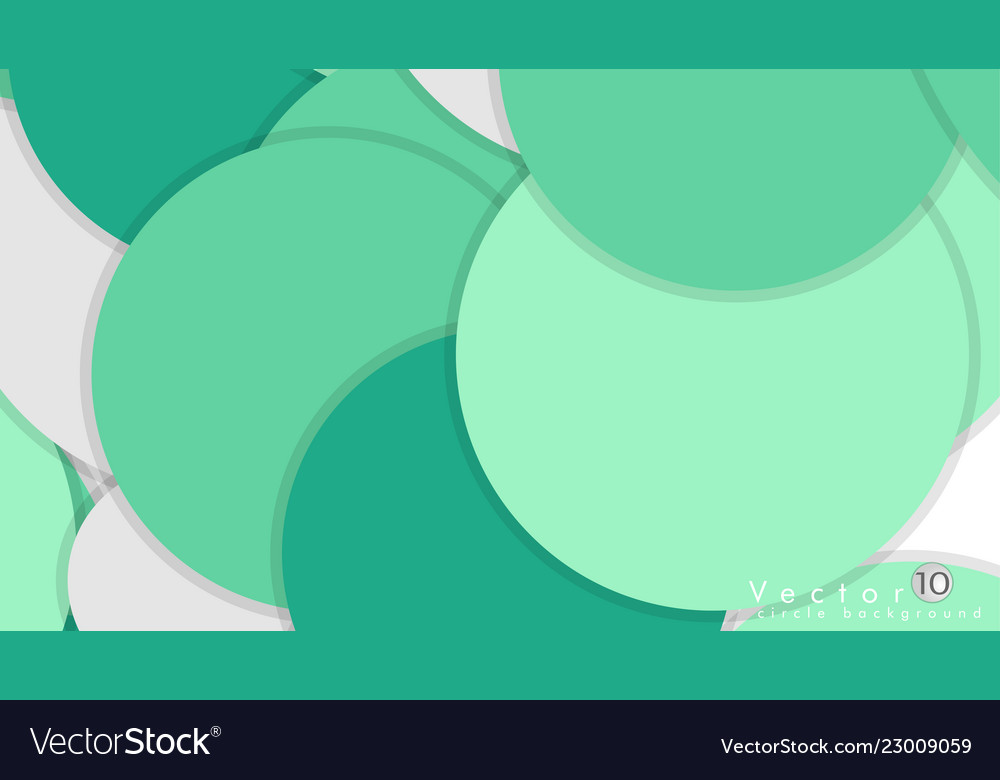 Simple and colorful circles background design Vector Image Simple and colorful circles background design