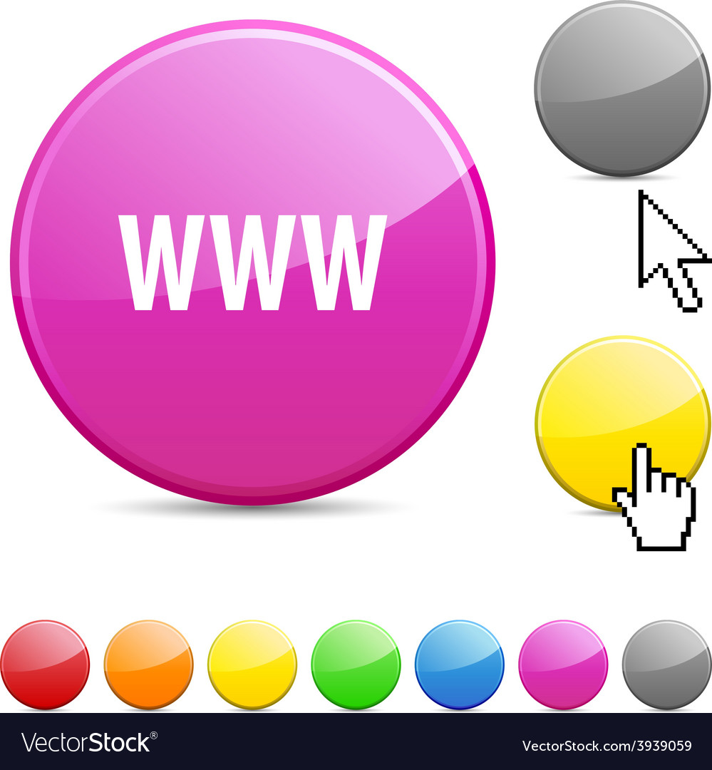 Www glossy button