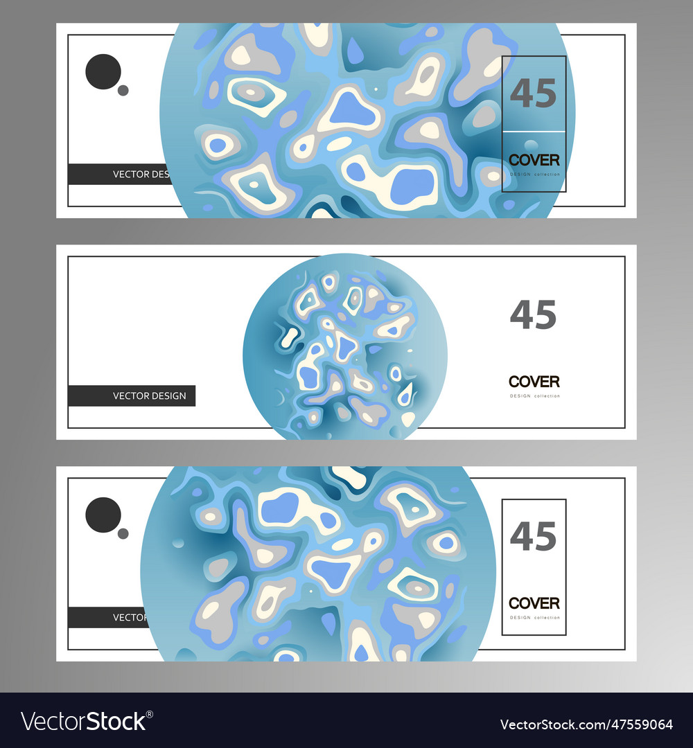 Abstract dynamic gradient graphic elements