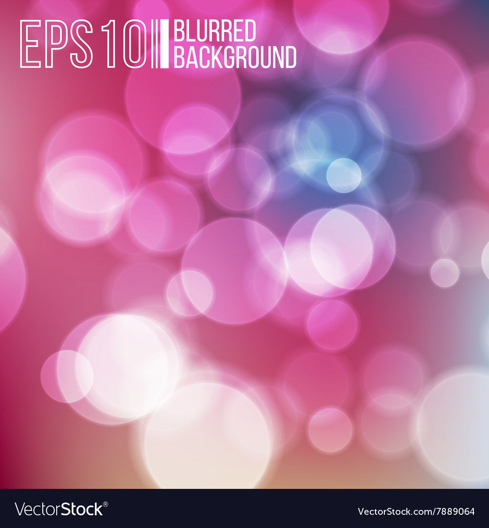 Bright background with bokeh effect