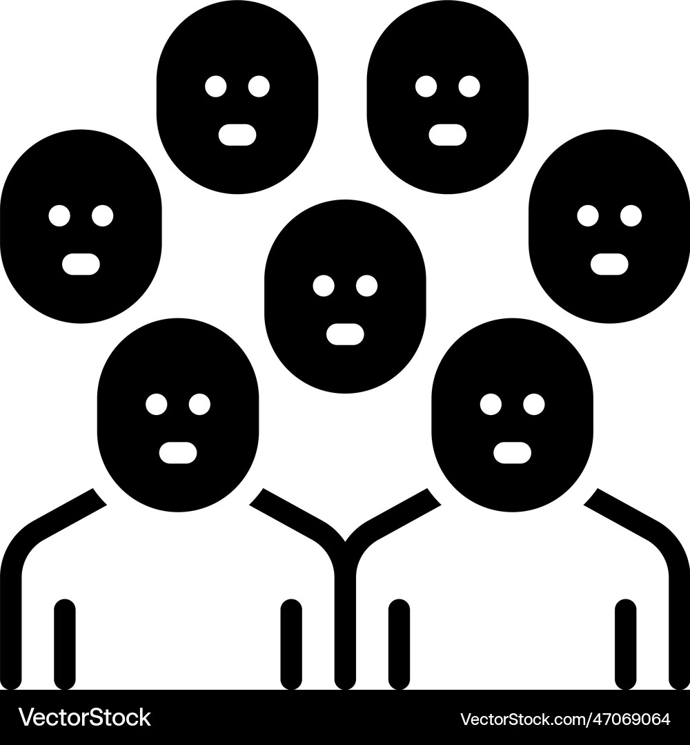 Crowd Royalty Free Vector Image - VectorStock