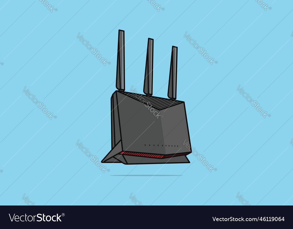 Modem internet router technology device