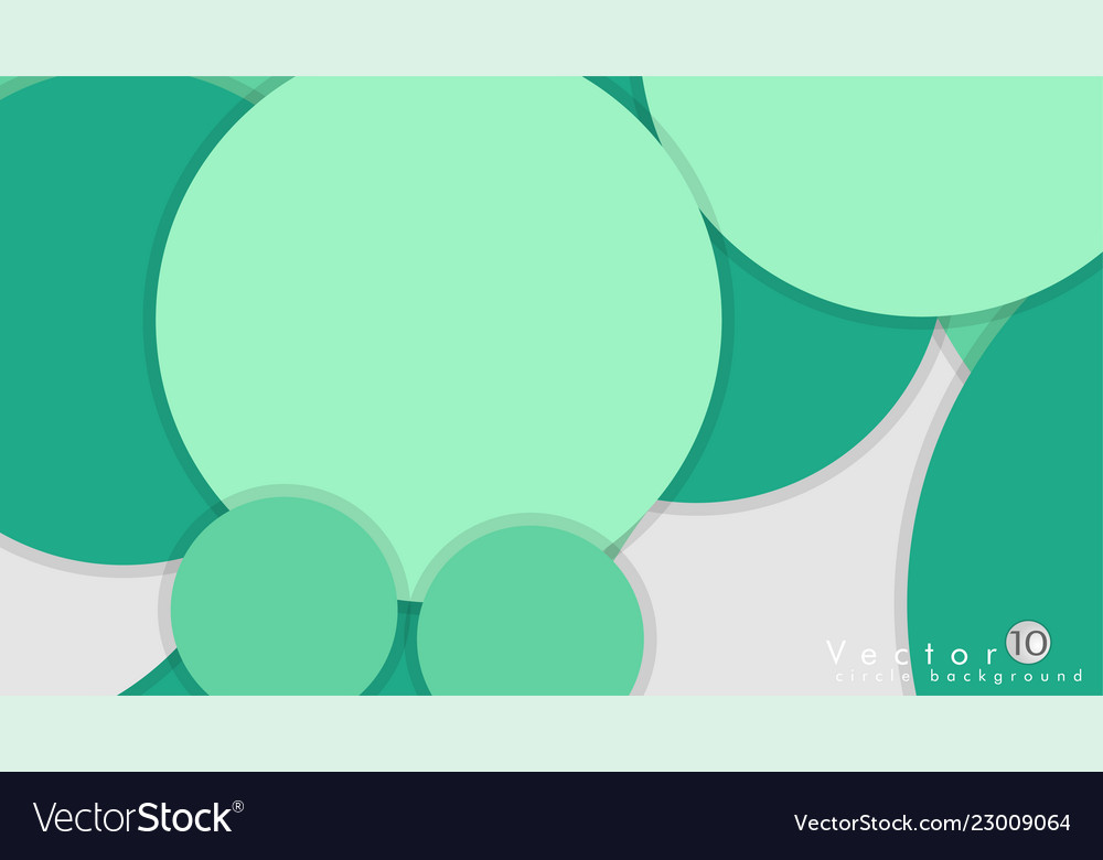 Simple and colorful circles background design Vector Image Simple and colorful circles background design