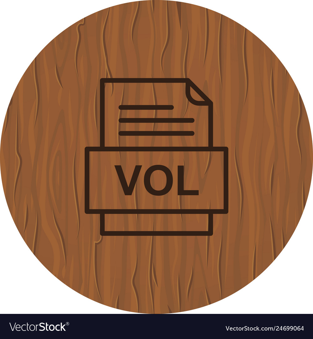 Vol file document icon